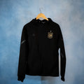 ADIDAS LAFC 2024 Anthem Travel Full-Zip Jacket Black Men's Small