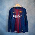 2017 Authentic Barcelona Long-sleeve Jersey Men’s Small