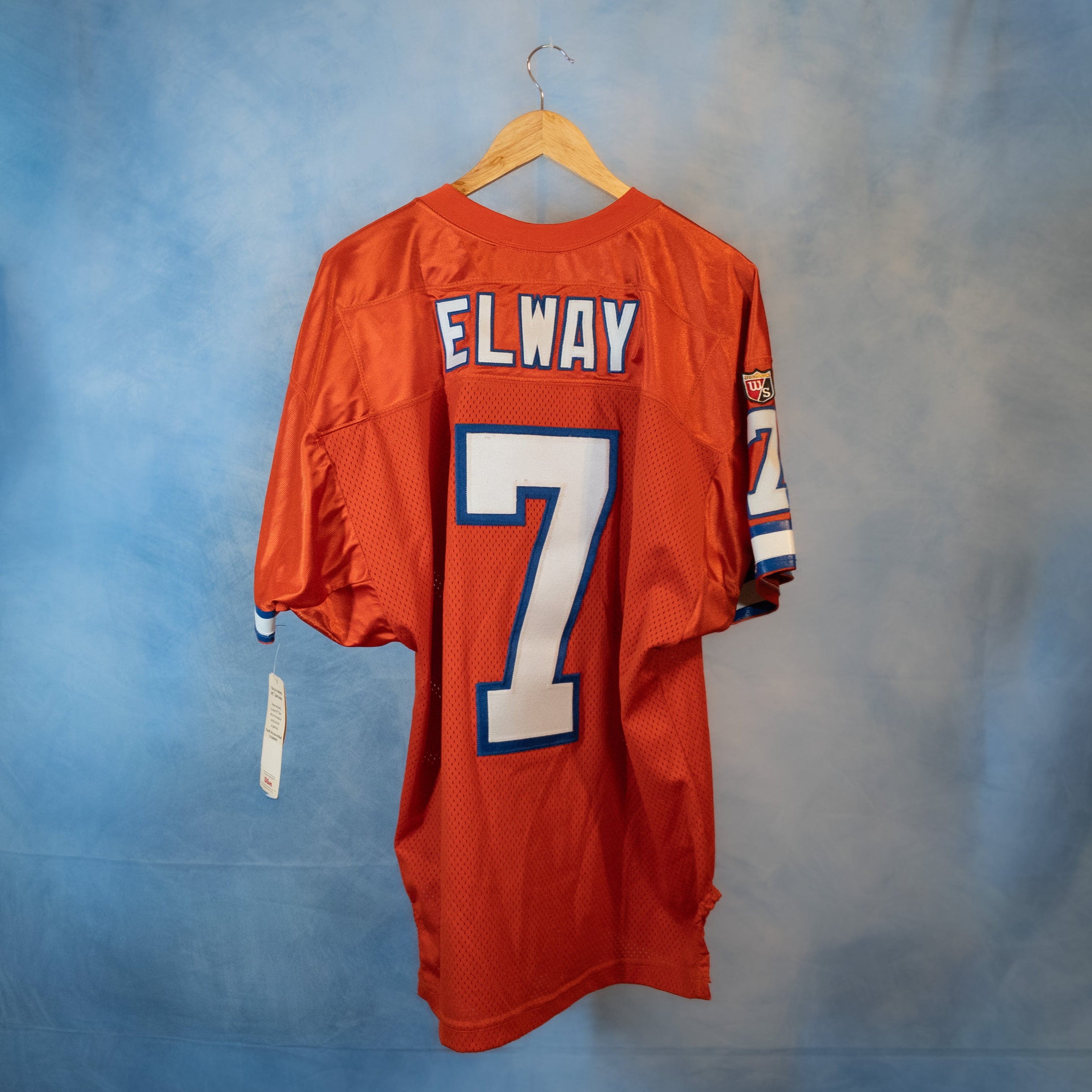 Authentic Wilson Proline Denver Broncos John Elway Football Jersey 48